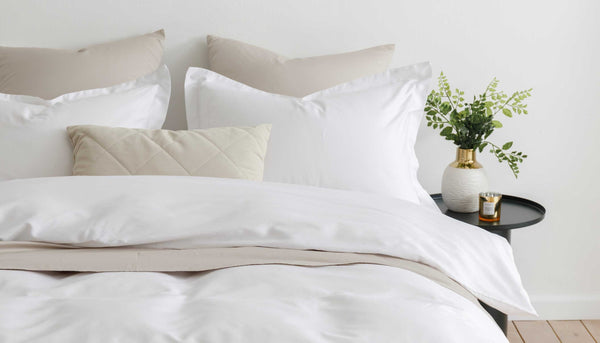 How to Style White Linen Bedding