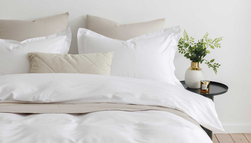 How to Style White Linen Bedding