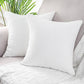 Waffle Cushion Covers 50cm x 50cm (Pair) - White