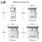 Luff Sleep - Bamboo Silk Duvet Set (White)