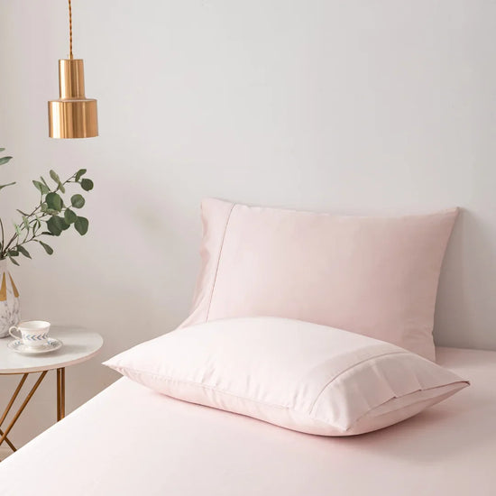 Luff - Pink Bamboo Silk Pillowcases (2 Pack)