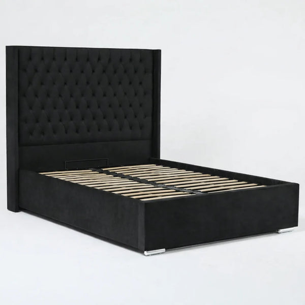 Majestic Wingback Ottoman Bed