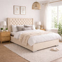 Majestic Wingback Ottoman Bed