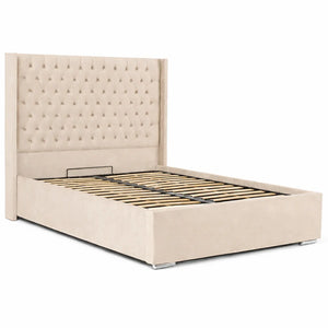 Majestic Wingback Ottoman Bed