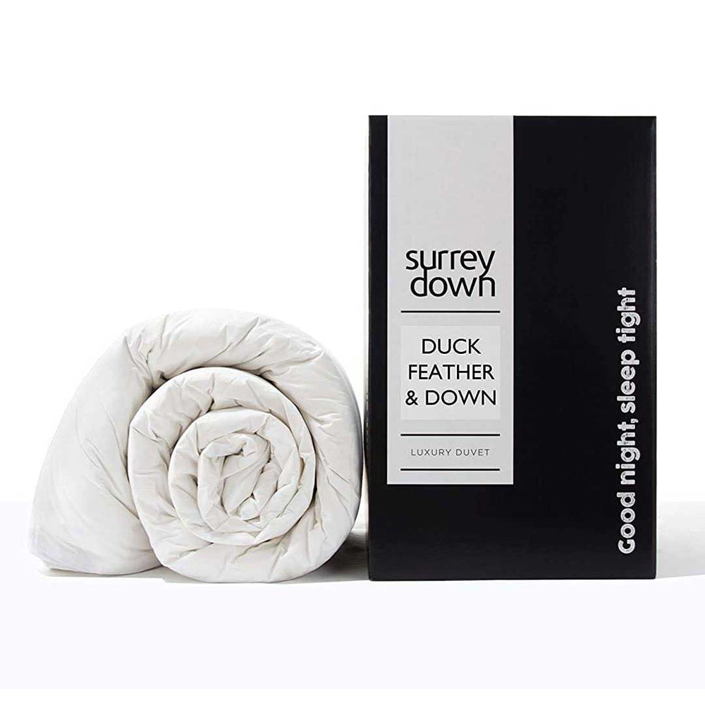 Surrey Down Duck Feather and Down Duvet - 10.5 tog