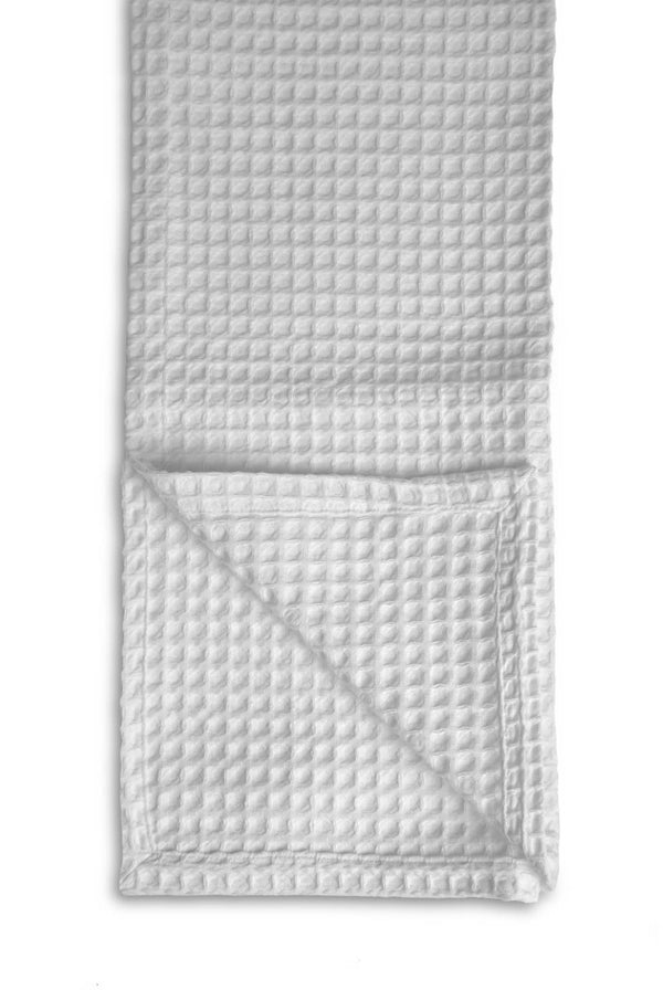 Waffle Throw Blanket (225cm x 250cm) - Dove Grey