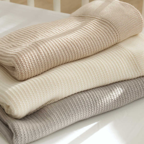 Bamboo Baby Knit Blanket