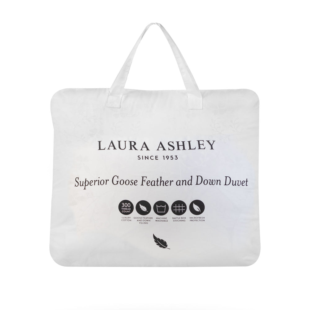Laura Ashley Superior goose feather and down duvet