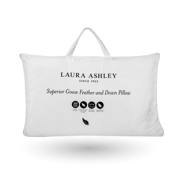 Laura Ashley - Superior Goose Feather & Down Pillow