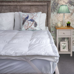 Laura Ashley Luxury Cotton Mattress Topper