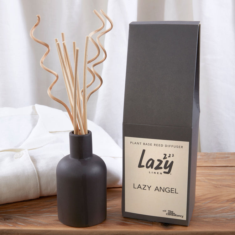 Choose from a range of sleep fragrances including pillow sprays, scented candles and reed diffusers from Lazy Linen. 