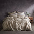 Lazy Linen Natural Duvet Cover Set