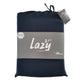 Lazy Linen Fitted Sheet - Navy Blue