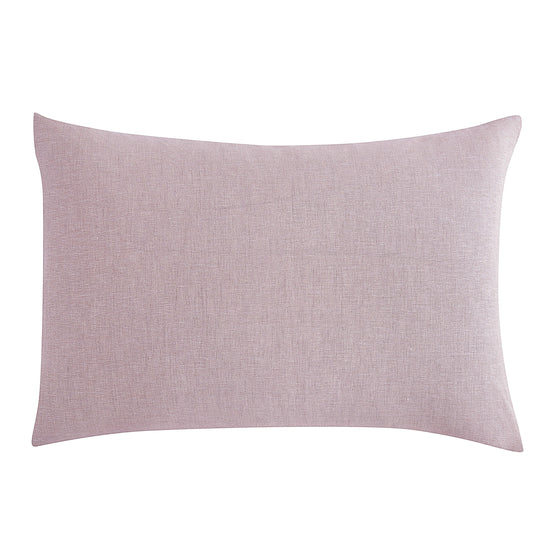 Lazy Linen Pillowcase (Pack of 2) - Mellow Pink