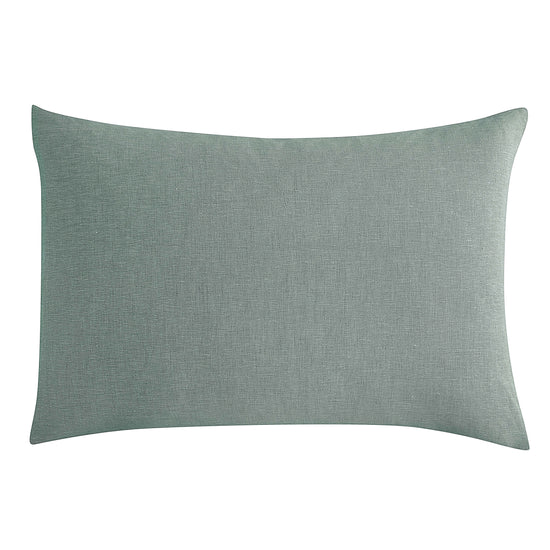 Lazy Linen Pillowcase (Pack of 2) - Sage Green