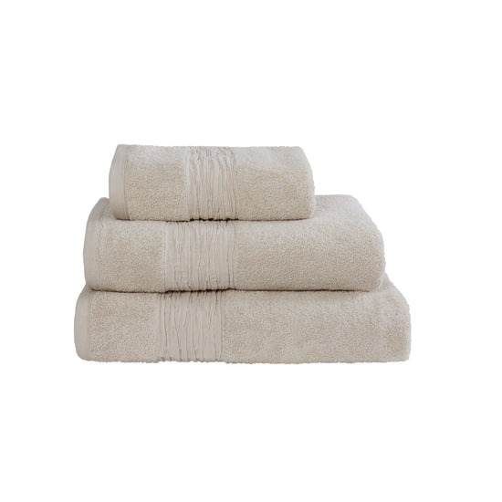 Beige 600gsm Turkish Cotton Towel - Lazy Linen