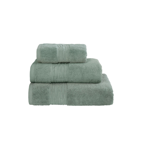 Sage Green 600gsm Turkish Cotton Towel - Lazy Linen