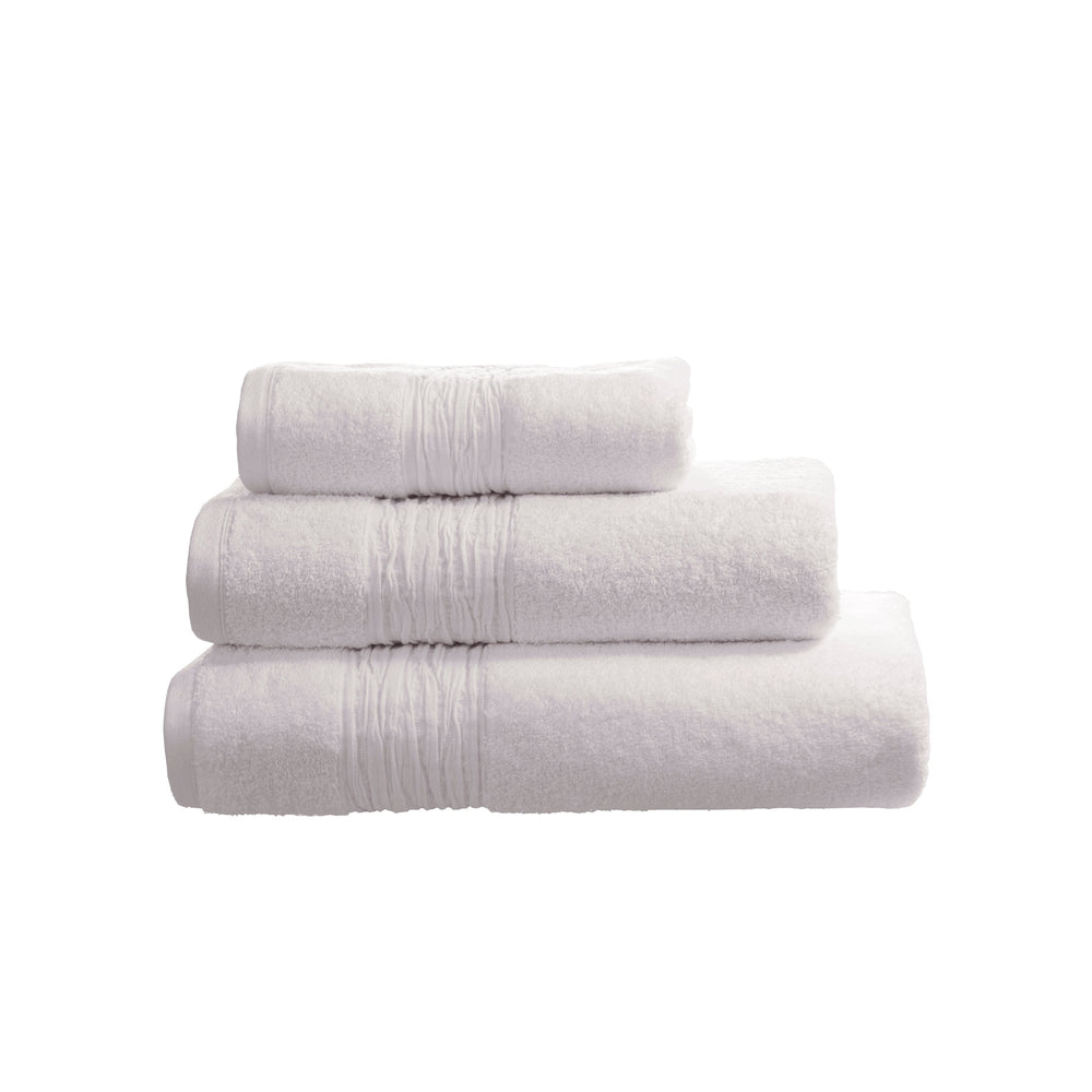 White 600gsm Turkish Cotton Towel - Lazy Linen