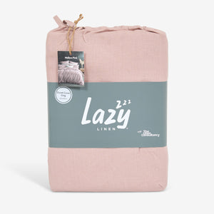 Pink Linen Duvet Cover - Lazy Linen