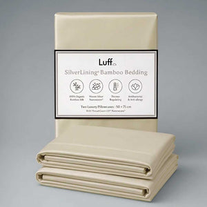 Champagne Bamboo Silk Pillowcase (2 Pack)