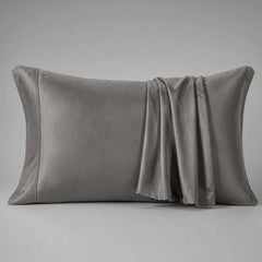 Dark Grey Bamboo Silk Pillowcase (2 Pack)