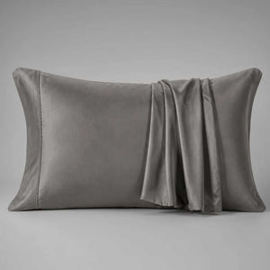 Dark Grey Bamboo Silk Pillowcase (2 Pack)