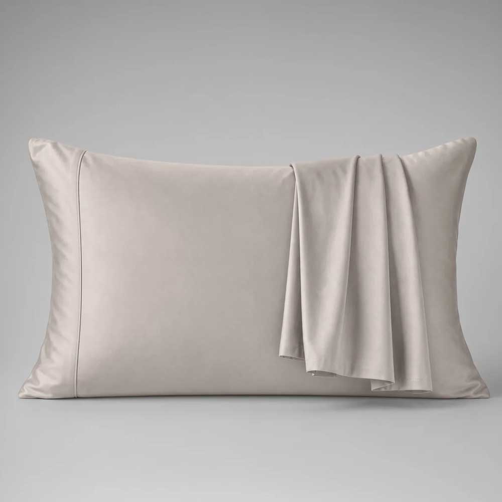 Light Grey Bamboo Silk Pillowcase (2 Pack)