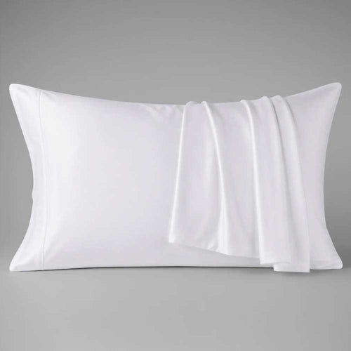 White Bamboo Silk Pillowcase (2 Pack)