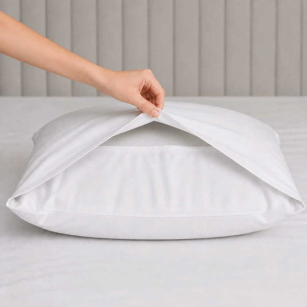 White Bamboo Silk Bedding Bundle