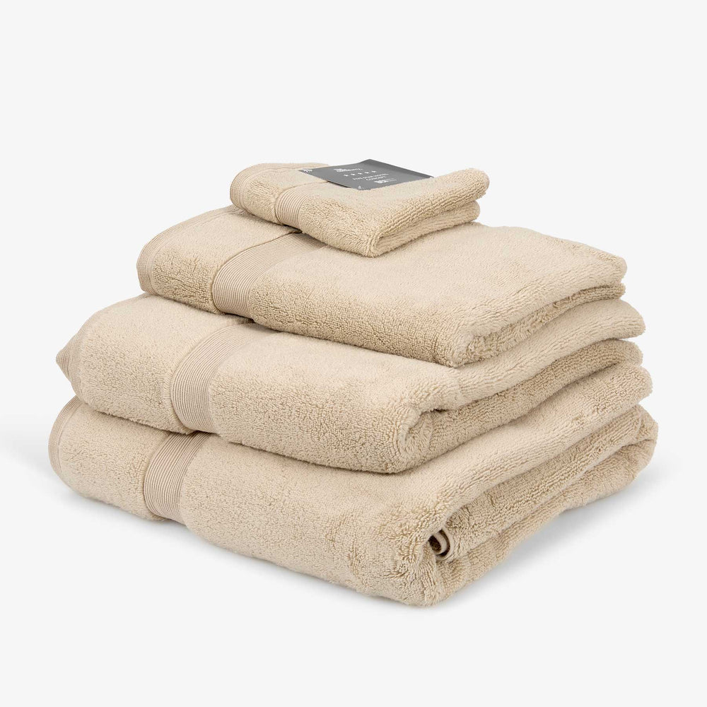 Beige Cotton Towel Bale Natural 750GSM - TLC 5 Star Hotel Concept