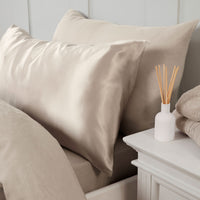 Beige/Natural Mulberry Silk Pillowcase