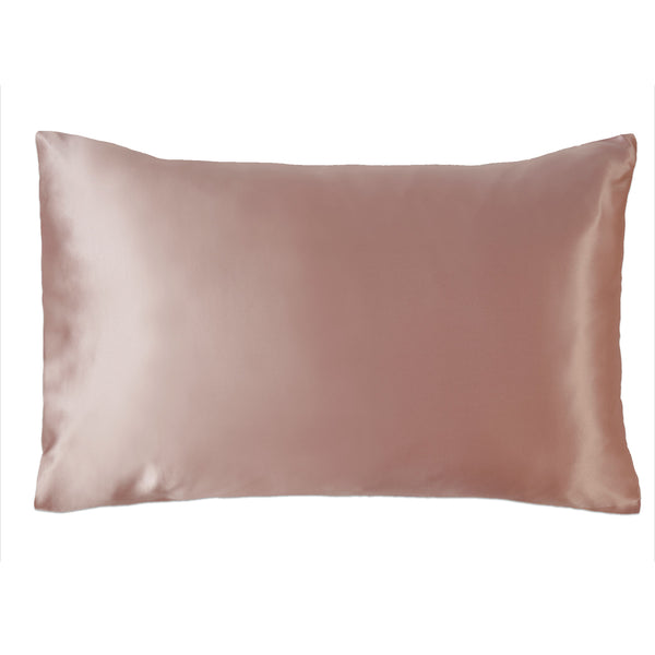 Pink Silk Pillowcase