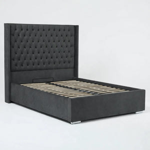 Majestic Wingback Ottoman Bed