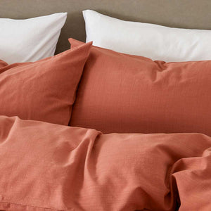 Relaxx Terracotta Duvet Cover Set
