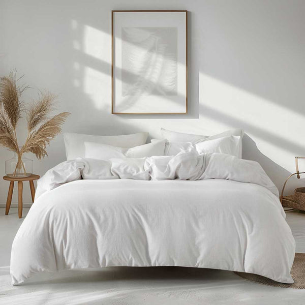 Relaxx White Duvet Cover Set