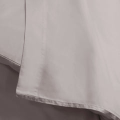 Light Grey Cotton Flat Sheet - 250 / 500 Thread Count