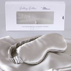 Silky Silks Mulberry Silk Pillowcase & Eye Mask Gift Set