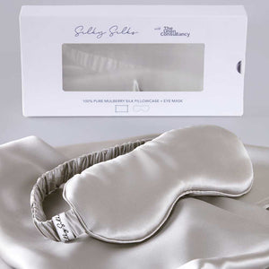 Silky Silks Mulberry Silk Pillowcase & Eye Mask Gift Set