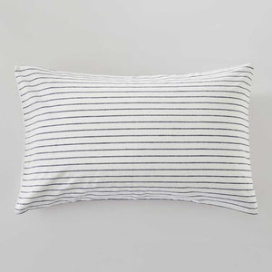 Slouchie Black Stripe Duvet Cover Set