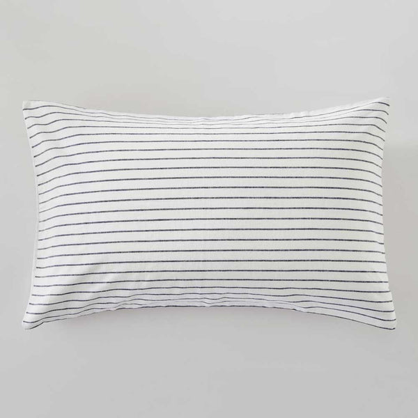 Slouchie Black Stripe Duvet Cover Set