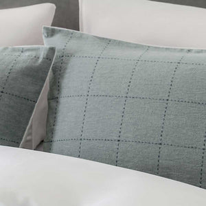 Soft Squares Duvet Cover Set