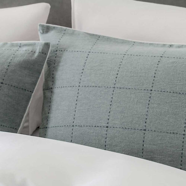 Soft Squares Duvet Cover Set