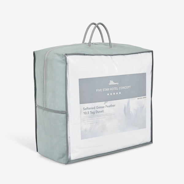 Softened Goose Feather Duvet - 10.5 Tog