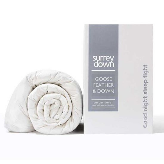 Surrey Down Goose Feather and Down Duvet - 10.5 Tog