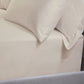 Cream Egyptian Cotton Fitted Sheet - 250TC / 500TC