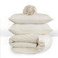 Cream Cotton Duvet Cover - 250 / 500 Thread Count