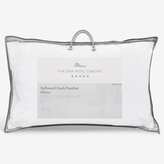 Softened Duck Feather Pillow