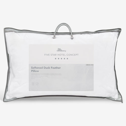 Softened duck feather pillow, TLC 5 Star Hotel Concept