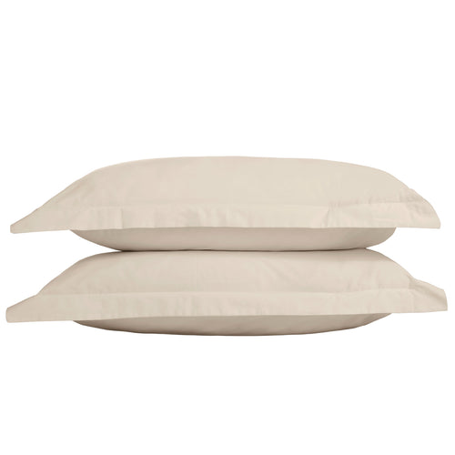 Latte cotton Oxford pillowcase, TLC 5 Star Hotel Concept
