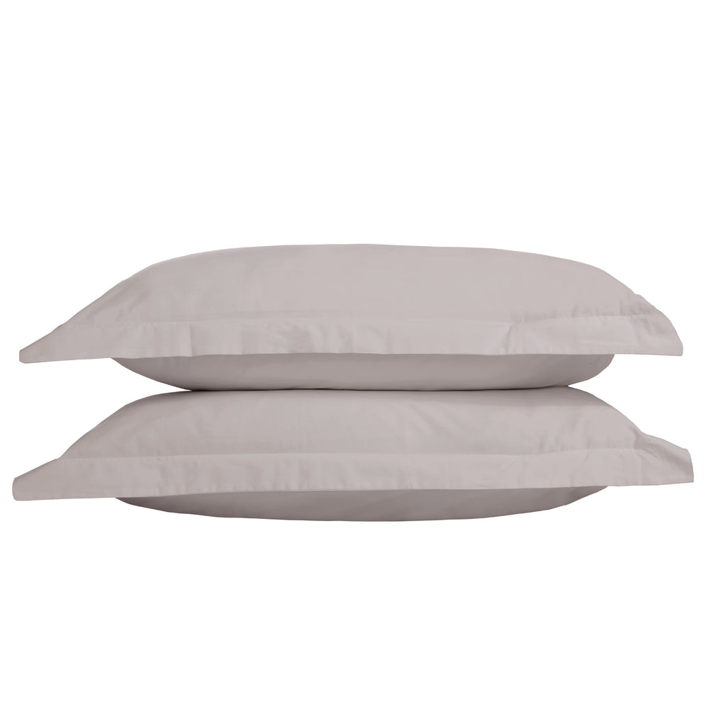 Silver Cotton Oxford Pillowcase - 250 / 500 Thread Count